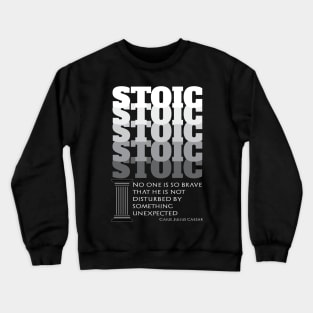 Stoics Quote Crewneck Sweatshirt